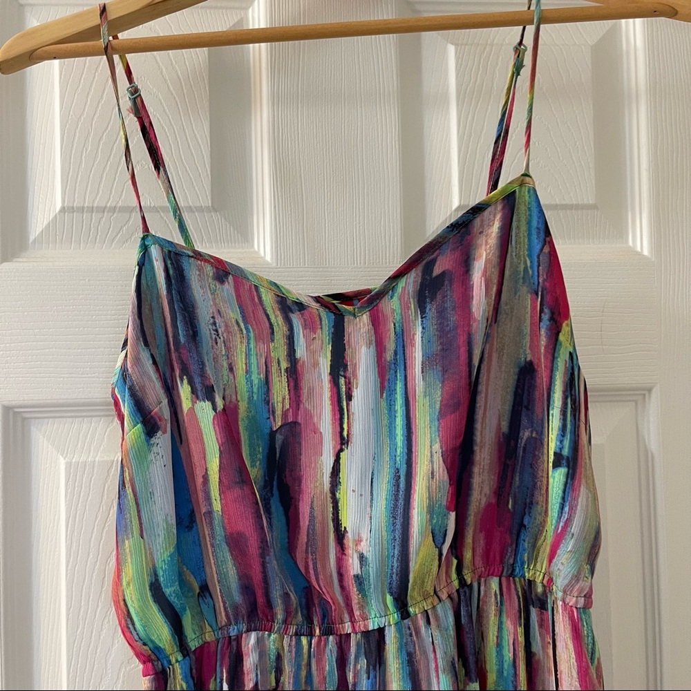 Women’s Colorful Maxi Dress - Light & Airy Summer Dress